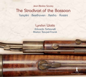 Lyndon Watts - Jean Nicolas Savary - The Stradivar i gruppen CD / Klassiskt hos Bengans Skivbutik AB (5575752)