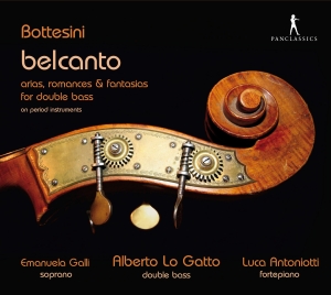 Giovanni Bottesini - Belcanto - Arias, Romances & Fantas i gruppen CD / Klassiskt hos Bengans Skivbutik AB (5575771)