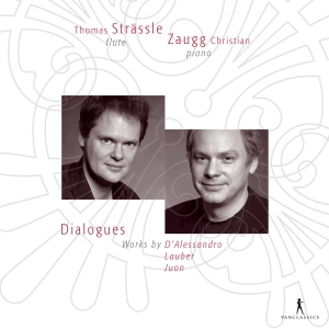 Thomas Strässle Christian Zaugg - Dialogues - Works For Flute & Piano i gruppen CD / Klassiskt hos Bengans Skivbutik AB (5575924)