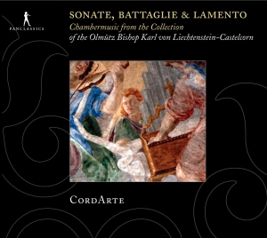 Cordarte - Sonate, Battaglie & Lamento - Chamb i gruppen CD / Klassiskt hos Bengans Skivbutik AB (5575944)