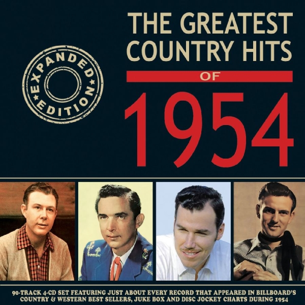 Various Artists - The Greatest Country Hits Of 1954 i gruppen CD / Toppsäljare hos Bengans Skivbutik AB (5576100)