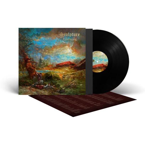 Scalpture - Landkrieg (Black Vinyl Lp) i gruppen VINYL / Hårdrock hos Bengans Skivbutik AB (5576654)