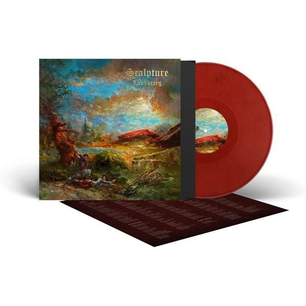 Scalpture - Landkrieg (Red/Black Vinyl Lp) i gruppen VINYL / Hårdrock hos Bengans Skivbutik AB (5576655)