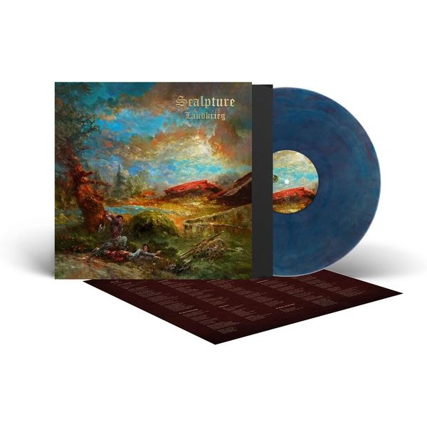 Scalpture - Landkrieg (Red/Blue Vinyl Lp) i gruppen VINYL / Hårdrock hos Bengans Skivbutik AB (5576656)