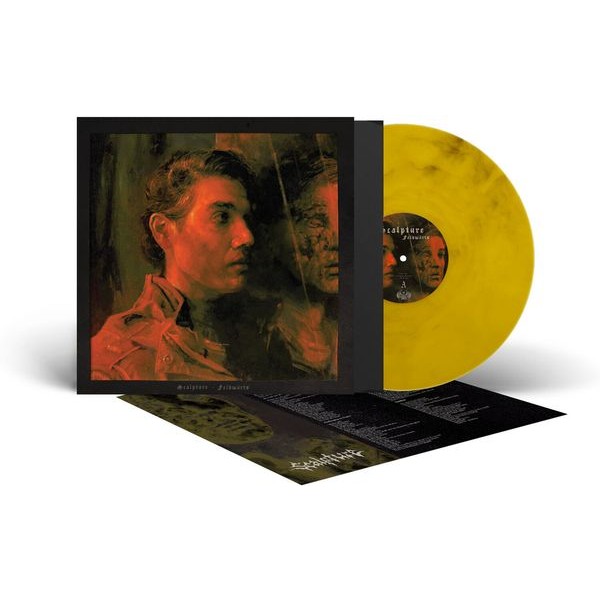 Scalpture - Feldwärts (Yellow/Black Vinyl Lp) i gruppen VINYL / Hårdrock hos Bengans Skivbutik AB (5576658)