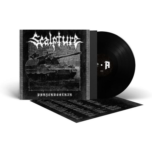 Scalpture - Panzerdoktrin (Black Vinyl Lp) i gruppen VINYL / Hårdrock hos Bengans Skivbutik AB (5576661)