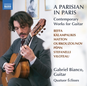 Gabriel Bianco Quatuor Eclisses - A Parisian In Paris - Contemporary i gruppen CD / Nyheter hos Bengans Skivbutik AB (5576753)
