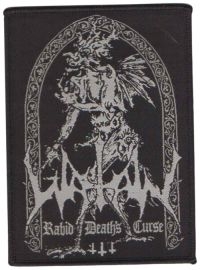 Watain - Patch Rabids Deaths Curse (8,2 X 11 i gruppen MERCHANDISE / Tygmärke / Hårdrock hos Bengans Skivbutik AB (5576888)