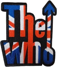 Who The - Patch Union Jack (9,4 X 7,6 Cm) i gruppen MERCHANDISE / Tygmärke / Pop-Rock hos Bengans Skivbutik AB (5576889)