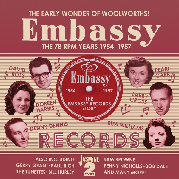 V/A - Embassy Records – The 78 Rpm Years, 1954-1957 i gruppen CD / Toppsäljare hos Bengans Skivbutik AB (5576896)