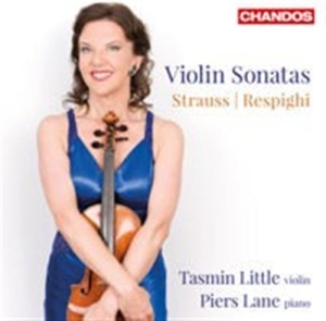 Strauss / Respighi - Violin Sonatas i gruppen Externt_Lager / Naxoslager hos Bengans Skivbutik AB (557695)
