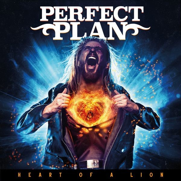 Perfect Plan - Heart Of A Lion i gruppen CD / Hårdrock hos Bengans Skivbutik AB (5576965)