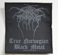 Darkthrone - Patch - True Norwegian Black Metal i gruppen MERCHANDISE / Tygmärke / Hårdrock hos Bengans Skivbutik AB (5577296)