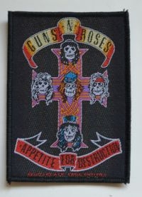 Guns N Roses - Patch Appetite For Destruction (7,4 i gruppen MERCHANDISE / Tygmärke / Hårdrock hos Bengans Skivbutik AB (5577301)