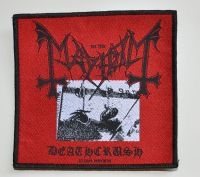 Mayhem - Patch Deathcrush  (10,3 X 9,8 Cm) i gruppen MERCHANDISE / Tygmärke / Hårdrock hos Bengans Skivbutik AB (5577307)