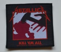 Metallica - Patch Kill Em All (10 X 9,5 Cm) i gruppen MERCHANDISE / Tygmärke / Hårdrock hos Bengans Skivbutik AB (5577308)