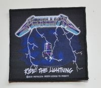 Metallica - Patch Ride The Lightning (10,4 X 9, i gruppen MERCHANDISE / Tygmärke / Hårdrock hos Bengans Skivbutik AB (5577309)