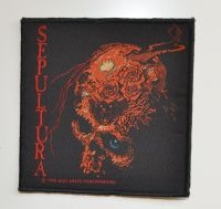 Sepultura - Patch Beneath The Remains (10,2 X 1 i gruppen MERCHANDISE / Tygmärke / Hårdrock hos Bengans Skivbutik AB (5577314)