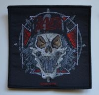 Slayer - Patch Slaytanic Wehrmacht (10,2 X 1 i gruppen MERCHANDISE / Tygmärke / Hårdrock hos Bengans Skivbutik AB (5577318)