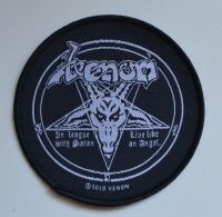 Venom - Patch In League With Satan (9,5 X 9 i gruppen MERCHANDISE / Tygmärke / Hårdrock hos Bengans Skivbutik AB (5577320)