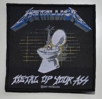 Metallica - Patch Metal Up You Ass (10,3 X 10,3 i gruppen MERCHANDISE / Tygmärke / Hårdrock hos Bengans Skivbutik AB (5577323)