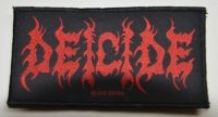 Deicide - Patch Logo (10,4 X 5,5 Cm) i gruppen MERCHANDISE / Tygmärke / Hårdrock hos Bengans Skivbutik AB (5577334)