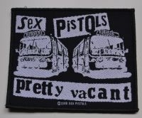 Sex Pistols - Patch Pretty Vacant (10,2 X 8,4 Cm) i gruppen MERCHANDISE / Tygmärke / Pop-Rock hos Bengans Skivbutik AB (5577338)