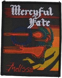 Mercyful Fate - Patch Melissa (8,5 X 10,5 Cm) i gruppen MERCHANDISE / Tygmärke / Hårdrock hos Bengans Skivbutik AB (5577340)