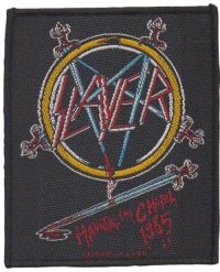 Slayer - Patch Haunting The Chapel (10 X 10, i gruppen MERCHANDISE / Tygmärke / Hårdrock hos Bengans Skivbutik AB (5577348)