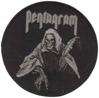 Pentagram - Patch Reaper (10 Cm) i gruppen MERCHANDISE / Tygmärke / Hårdrock hos Bengans Skivbutik AB (5577350)