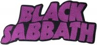 Black Sabbath - Logo Cut Out Patch (4,2 X 9,8 Cm) i gruppen MERCHANDISE / Tygmärke / Hårdrock hos Bengans Skivbutik AB (5577354)