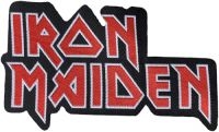 Iron Maiden - Logo Cut Out Patch (6,0 X 10,1 Cm) i gruppen MERCHANDISE / Tygmärke / Hårdrock hos Bengans Skivbutik AB (5577355)
