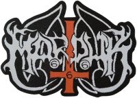 Marduk - Logo Cut Out Patch (7,1 X 10 Cm) i gruppen MERCHANDISE / Tygmärke / Hårdrock hos Bengans Skivbutik AB (5577360)