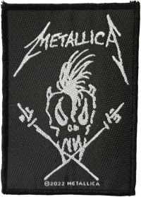 Metallica - Patch Scary Guy (9,7 X 7 Cm) i gruppen MERCHANDISE / Tygmärke / Hårdrock hos Bengans Skivbutik AB (5577370)