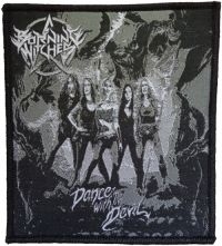 Burning Witches - Patch Dance With The Devils (10,8 X i gruppen MERCHANDISE / Tygmärke / Hårdrock hos Bengans Skivbutik AB (5577382)