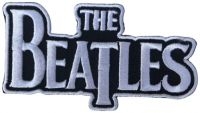 Beatles - Patch White Drop T Logo Die Cut (5, i gruppen MERCHANDISE / Tygmärke / Pop-Rock hos Bengans Skivbutik AB (5577390)
