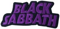 Black Sabbath - Patch Cut-Out Wavy Logo (3,7 X 8,1 i gruppen MERCHANDISE / Tygmärke / Hårdrock hos Bengans Skivbutik AB (5577393)