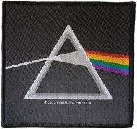 Pink Floyd - Patch Dark Side Of The Moon (9,7 10 i gruppen MERCHANDISE / Tygmärke / Pop-Rock hos Bengans Skivbutik AB (5577398)