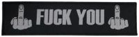 Fuck You - Patch Superstripe (5,1 X 19,5 Cm) i gruppen MERCHANDISE / Tygmärke / Hårdrock hos Bengans Skivbutik AB (5577408)