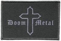 Doom Metal - Patch Doom Metal (6,8 X 10,1 Cm) i gruppen MERCHANDISE / Tygmärke / Hårdrock hos Bengans Skivbutik AB (5577411)