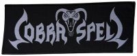 Cobra Spell - Patch Logo Stripe (7,8 X 19,5 Cm) i gruppen MERCHANDISE / Tygmärke / Hårdrock hos Bengans Skivbutik AB (5577434)