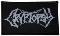 Cryptopsy - Patch White Logo (6,2 X 10 Cm) i gruppen MERCHANDISE / Tygmärke / Hårdrock hos Bengans Skivbutik AB (5577435)