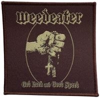 Weedeater - Patch God Luck And Good Speed (9,4 i gruppen MERCHANDISE / Tygmärke / Hårdrock hos Bengans Skivbutik AB (5577441)