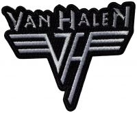 Van Halen - Patch Retro Logo (6,2 X 7,7 Cm) i gruppen MERCHANDISE / Tygmärke / Hårdrock hos Bengans Skivbutik AB (5577442)