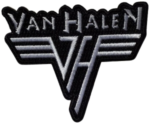 Van Halen - Patch Retro Logo (6,2 X 7,7 Cm) i gruppen MERCHANDISE / Tygmärke / Hårdrock hos Bengans Skivbutik AB (5577442)