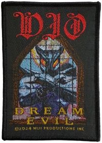 Dio - Patch Dream Evil (10 X 7,1 Cm) i gruppen MERCHANDISE / Tygmärke / Hårdrock hos Bengans Skivbutik AB (5577522)