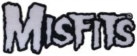 Misfits - Patch White Logo (4,1 X 10 Cm) i gruppen MERCHANDISE / Tygmärke / Pop-Rock hos Bengans Skivbutik AB (5577582)