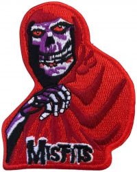 Misfits - Patch Red Cape Fiend (8,7 X 6,9 Cm) i gruppen MERCHANDISE / Tygmärke / Pop-Rock hos Bengans Skivbutik AB (5577583)