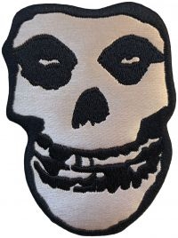 Misfits - Patch Gold Skull (9,9 X 7,3 Cm) i gruppen MERCHANDISE / Tygmärke / Pop-Rock hos Bengans Skivbutik AB (5577590)