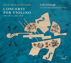 Jean-Marie Leclair - Concerti Per Violino Opp. 7 & 10 , i gruppen CD / Klassiskt hos Bengans Skivbutik AB (5577938)